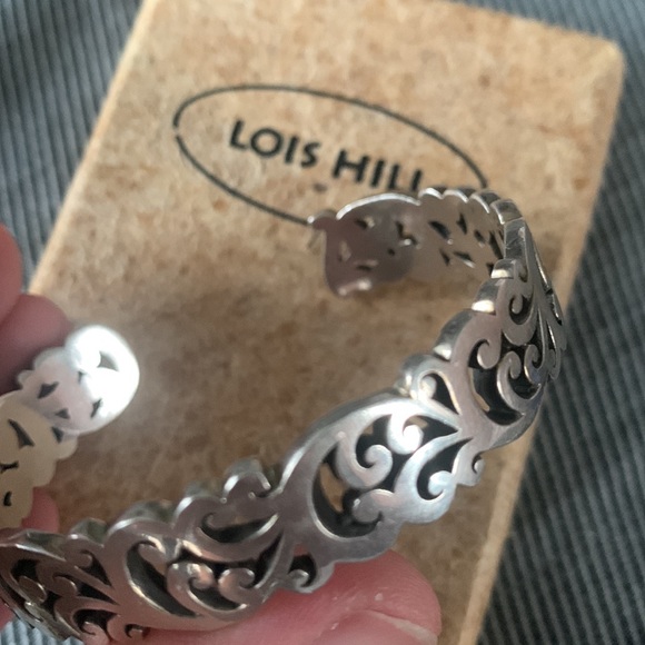 Lois Hill Sterling .925 Cuff Bracelet ca 2007 - Picture 4 of 4